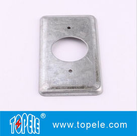 TOPELE 20C3 прямоугольная электрическая стальная крышка 4&quot;*2&quot;, с 1/2&quot; нокаутом