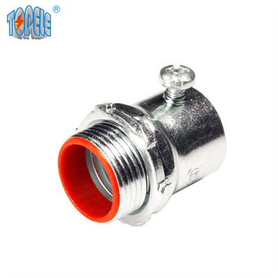 Соединители setscrew Topele EMT стальные с БЕЗ пластиковым горлом