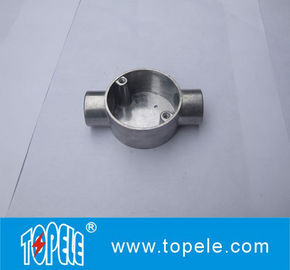 TOPELE 20mm / 25mm BS4568 / BS31 Электрическая двухсторонняя круговая угловая алюминиевая стыковочная коробка, электрические конвейеры