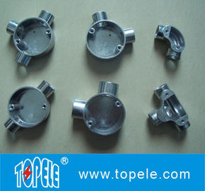 TOPELE 25mm / 32mm BS Электрический провод оцинкованный алюминиевый круглый стыковочный ящик для фитингов для проводов