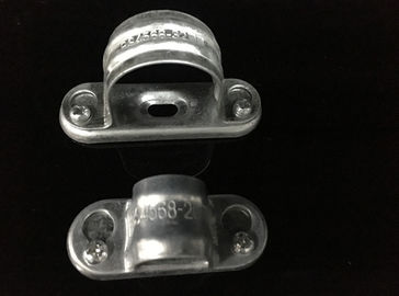 Серебро 20 мм 25 мм BS4568 Проводные фитинги Оцинкованный Space Bar Saddle