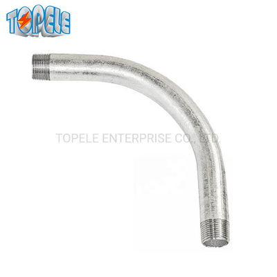 Твердый проводник 90 ПОГРУЖЕНИЕ локтя IEC61386 20mm-110mm степени горячее гальванизировал