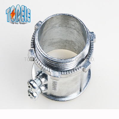цинк соединителя setscrew фасонных частей для трубки IEC61386 EMT 20mm -50mm EMT
