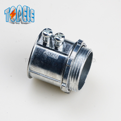 цинк соединителя setscrew фасонных частей для трубки IEC61386 EMT 20mm -50mm EMT
