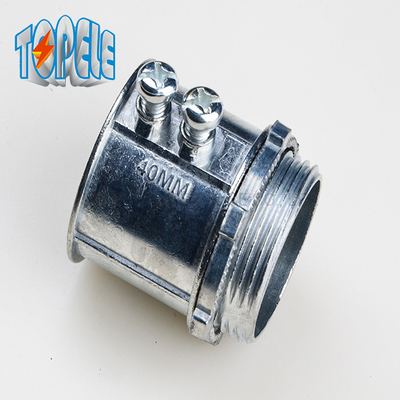 цинк соединителя setscrew фасонных частей для трубки IEC61386 EMT 20mm -50mm EMT