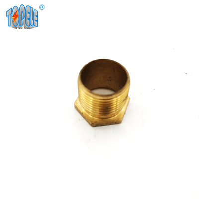 Длинный/короткий тип мужчина продел нитку латунный шестиугольник Буша 15mm 20mm 25mm