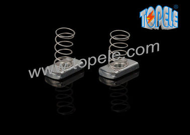 M6 M8 M10 M12 Unistrut Channel Galvanized Zinc Plated Steel Spring Nut (Стальной пружинный орех с оцинкованным цинком)