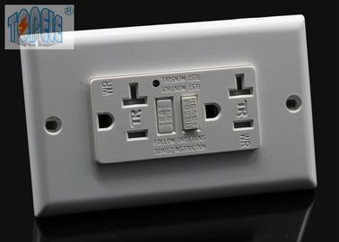 15A 125V AC GFCI приемники Duplex Tamper Resistant End Of Life Мониторинговая функция