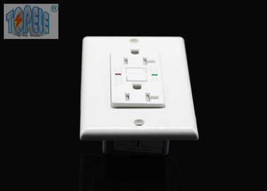 15A 125V AC GFCI приемники Duplex Tamper Resistant End Of Life Мониторинговая функция