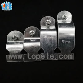 ISO UL 16MM - 50MM Соответствующие стальной трубы зажимы, зажимы для труб с подтяжкой / подтяжкой