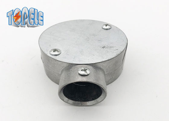 BS 31 Алюминиевая круглая коробка Ги Проводные фитинги 3/4" 1" Односторонняя терминальная коробка