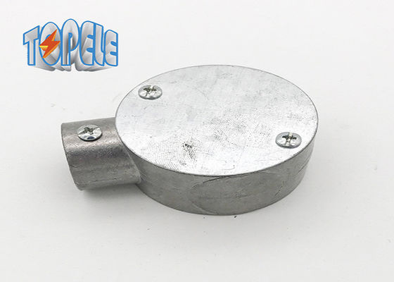 BS 31 Алюминиевая круглая коробка Ги Проводные фитинги 3/4" 1" Односторонняя терминальная коробка