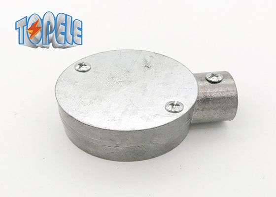 BS 31 Алюминиевая круглая коробка Ги Проводные фитинги 3/4" 1" Односторонняя терминальная коробка