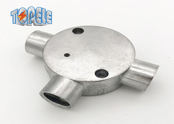 3/4" 1" BS31 Алюминиевый конвейер, Круговая коробка 3 Way / Tee Box Iso