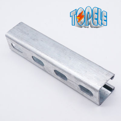 41*21 / 41*41 стальной оцинкованный подпорный канал Unistrut Slotted Channel