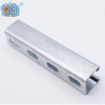 Перфорированная оцинкованная сталь 41x41 Unistrut Slotted Channel