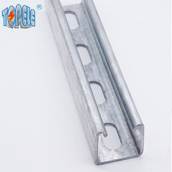 Перфорированная оцинкованная сталь 41x41 Unistrut Slotted Channel