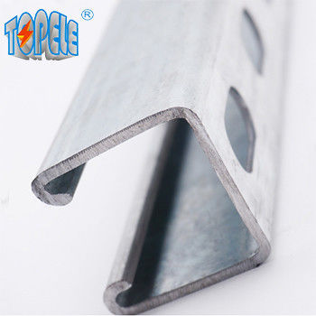 Перфорированная оцинкованная сталь 41x41 Unistrut Slotted Channel