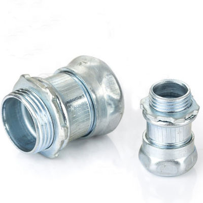 Стальной 1/2'-4' UL компрессионный EMT соединитель